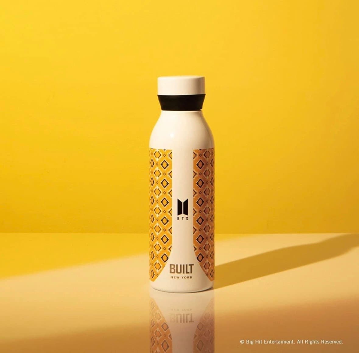 Built BTS Colaborativa Botella de Agua de Acero Inoxidable Jung Kook Portátil 1 Pieza