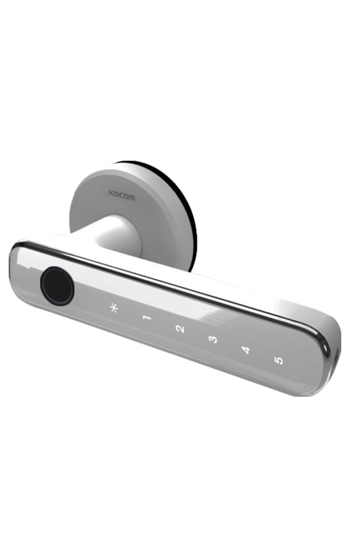 Cerradura inteligente KOCOM con huella dactilar para puerta de madera